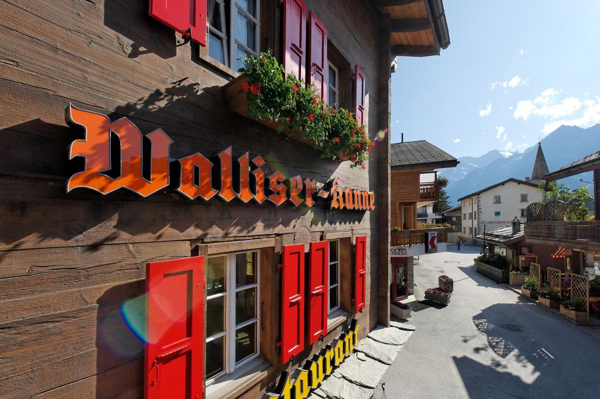 Hotel Walliserkanne غراشن المظهر الخارجي الصورة